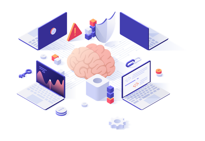 Inteligencia artificial  Ilustración