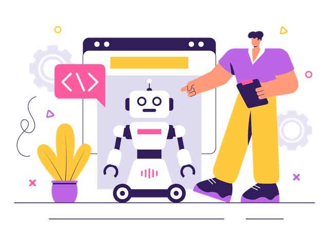 Programmation de robots d'intelligence artificielle  Illustration