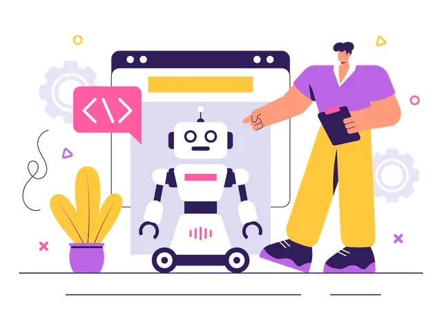 Programmation de robots d'intelligence artificielle  Illustration