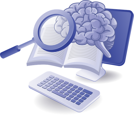 Intelligence in finding information in online books  Illustration