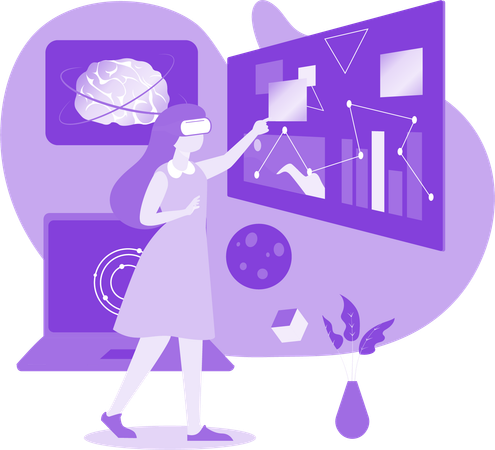 Interactive Communication Using Vr  Illustration