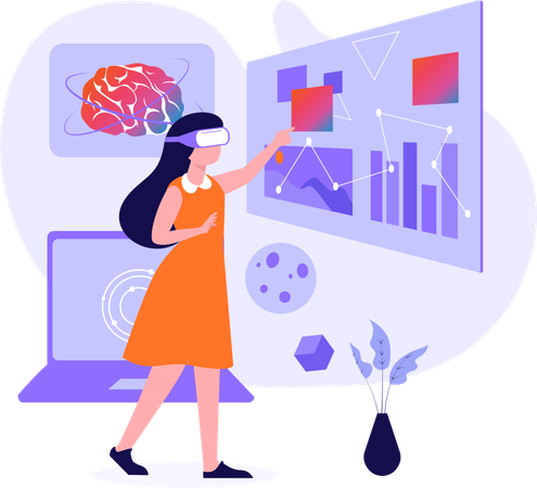 Interactive Communication Using Vr  Illustration