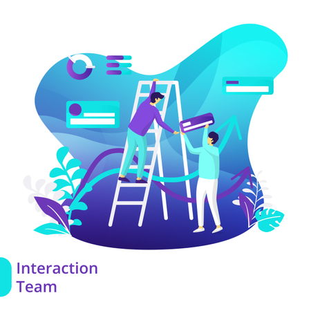 Interaktionsteam  Illustration