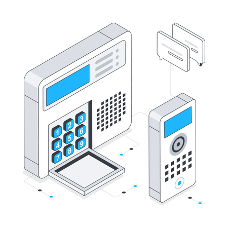 Intercom  Illustration