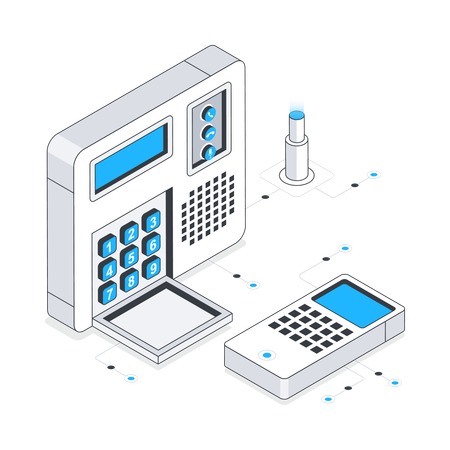 Intercom  Illustration