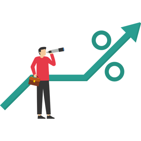 Interest rate hike policy  Illustration