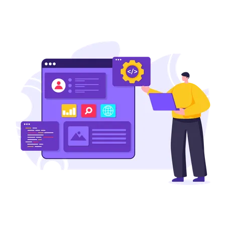 Interface API  Ilustração