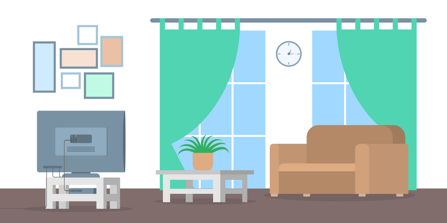 Interior Furniture  Illustration