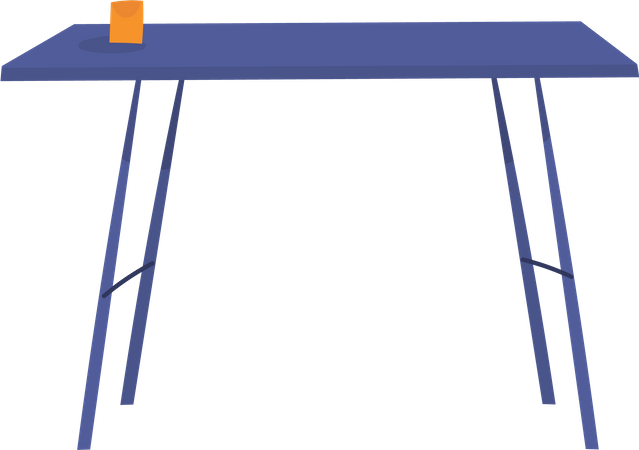 Interior Table  Illustration