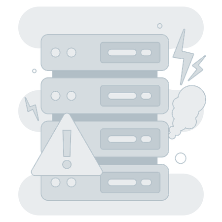 Internal server error  Illustration
