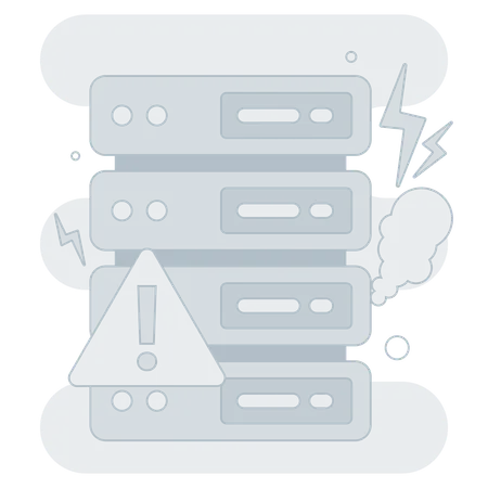 Internal server error  Illustration