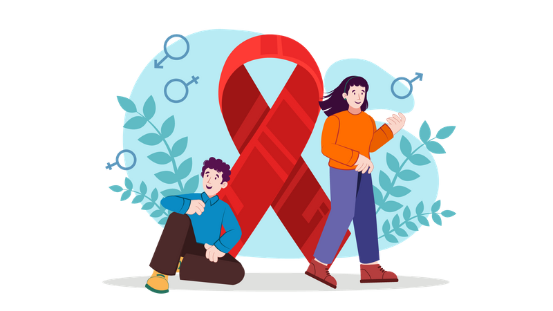 International Aids Day  Illustration