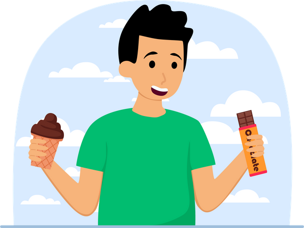 International Chocolate Day  Illustration