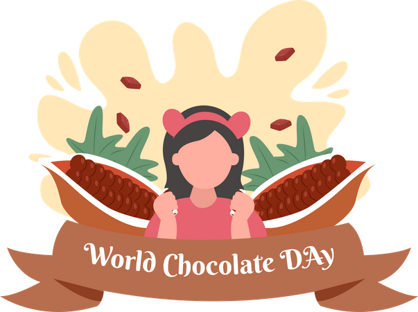 International Chocolate Day  Illustration