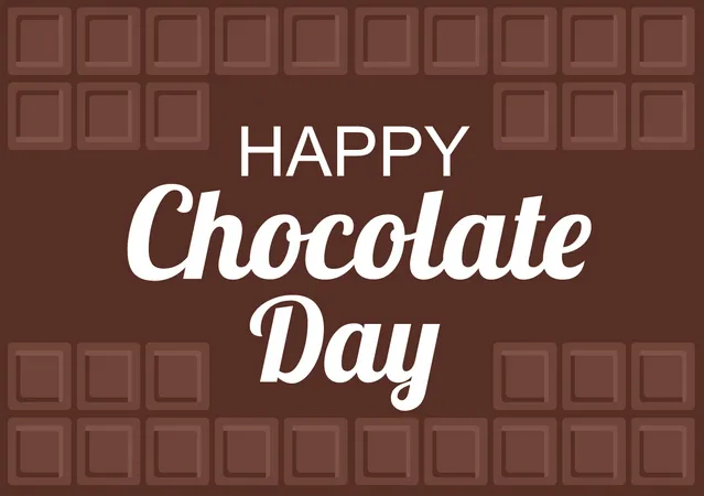 International Chocolate Day  Illustration