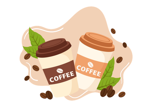 International Coffee Day  Illustration