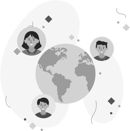 International Communication  Illustration