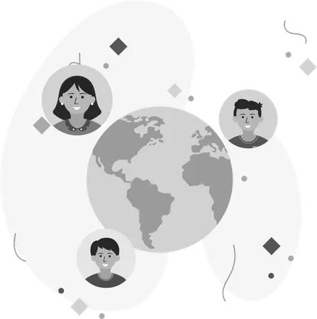 International Communication  Illustration