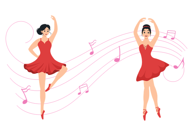 International Dance Day  Illustration