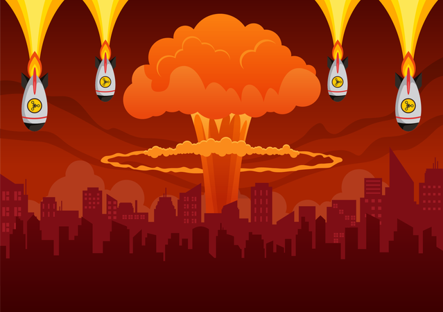 International Day Against Nuclear Tests  일러스트레이션