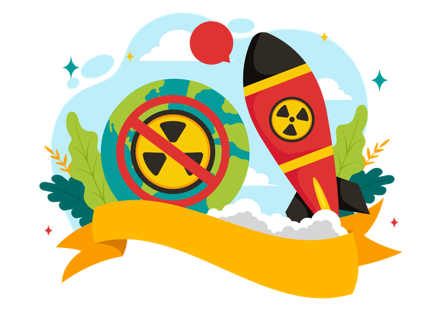 International Day Against Nuclear Tests  Illustration