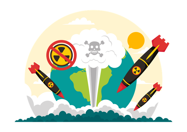 International Day Against Nuclear Tests  Illustration