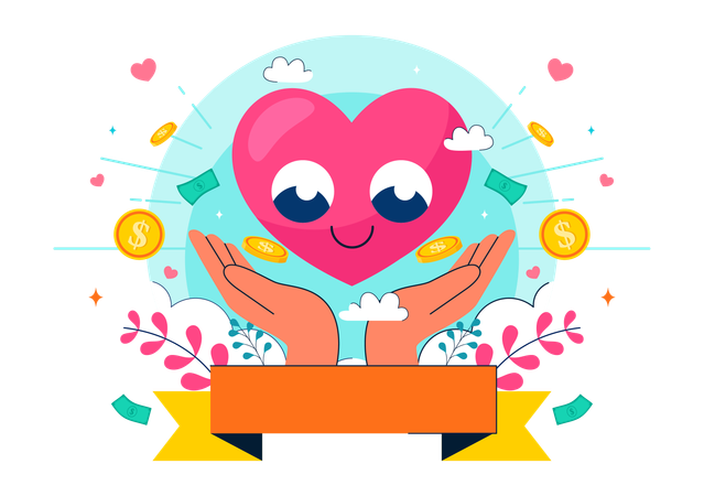 International Day of Charity  Illustration