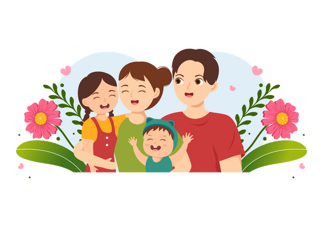 International Day of Family Illustration