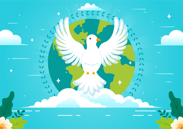 International Day Of Peace  Illustration