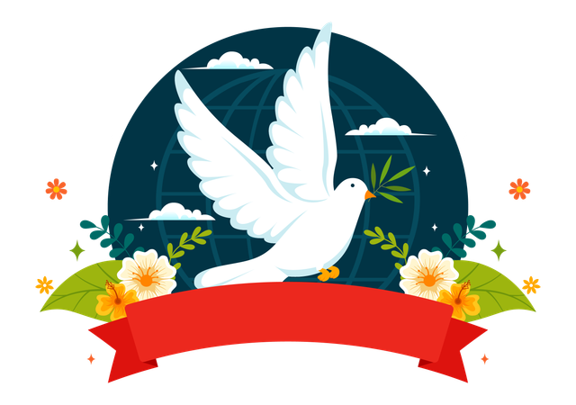 International Day Of Peace  Illustration