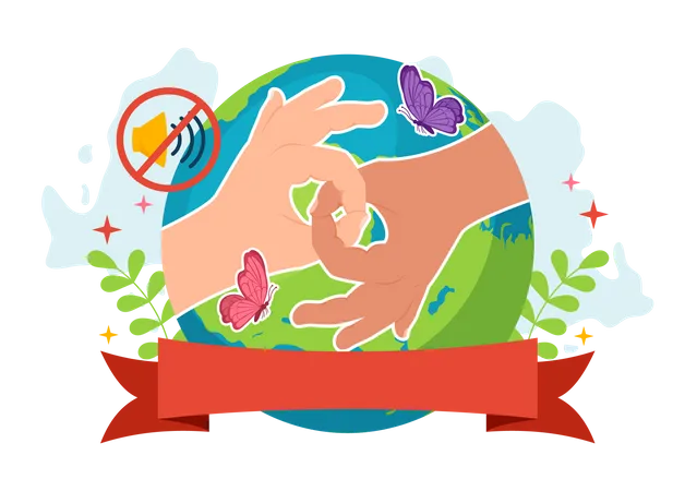 International Day of Sign Languages  Illustration