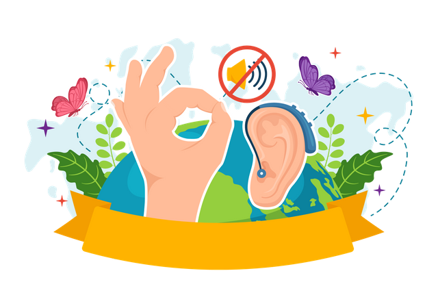 International Day of Sign Languages  イラスト
