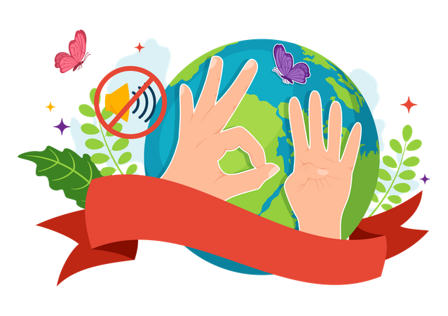 International Day of Sign Languages  Illustration