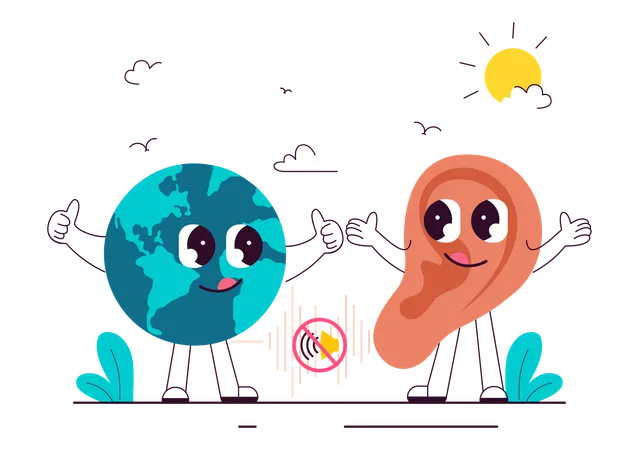 International Day of the Deaf  Illustration