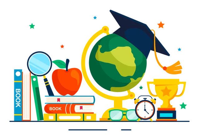 International Education Day Illustration  Illustration