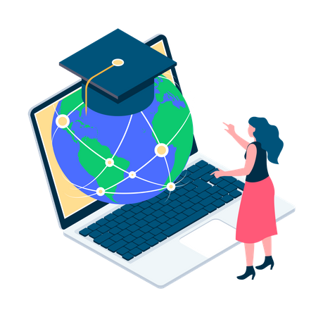 International Education  イラスト