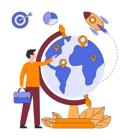 International Expansion  Illustration