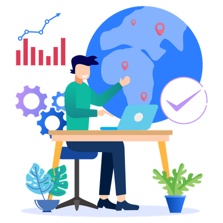 International Financial Growth  Illustration