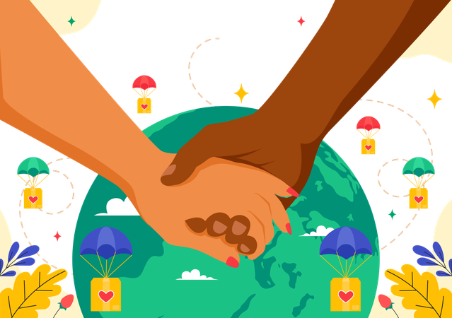 International Human Solidarity Day  Illustration