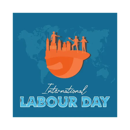 International Labor Day  Illustration