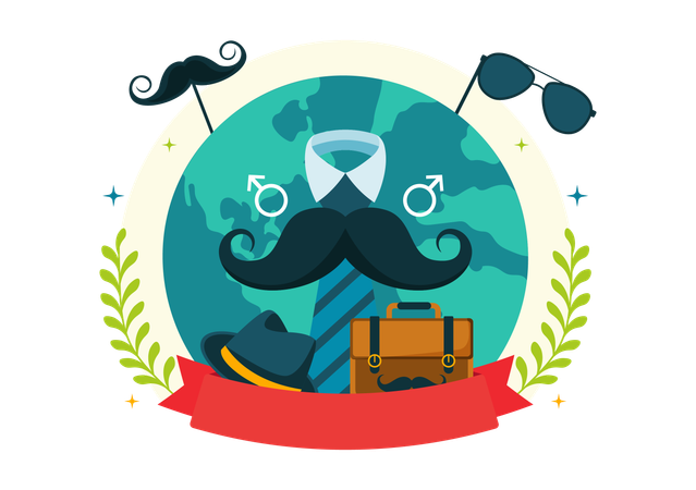 International Men's Day  Illustration