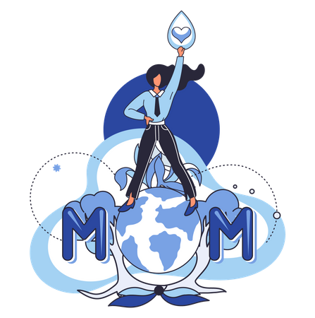 International Mother Earth Day Illustration
