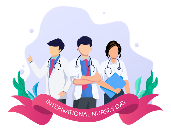 International Nurse Day  Illustration