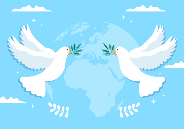 International Peace  Illustration