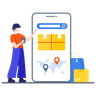 product search illustration svg