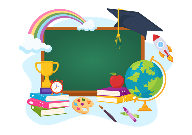 International Students Day  イラスト