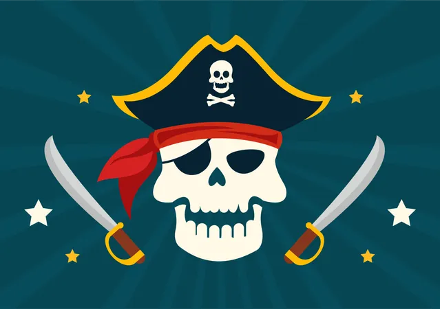 International Talk Like A Pirate Day  Illustration