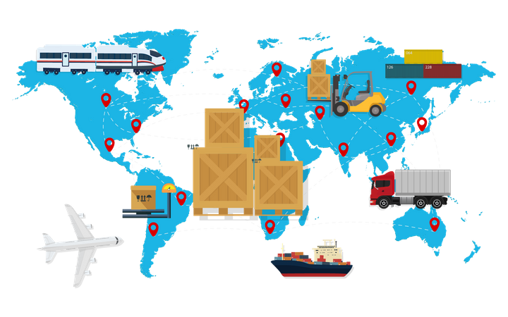 International Trade Illustration