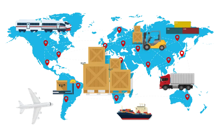 International Trade Illustration