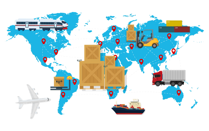 International Trade  Illustration